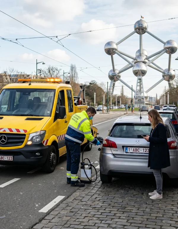 Dépannage erreur de carburant à Bruxelles