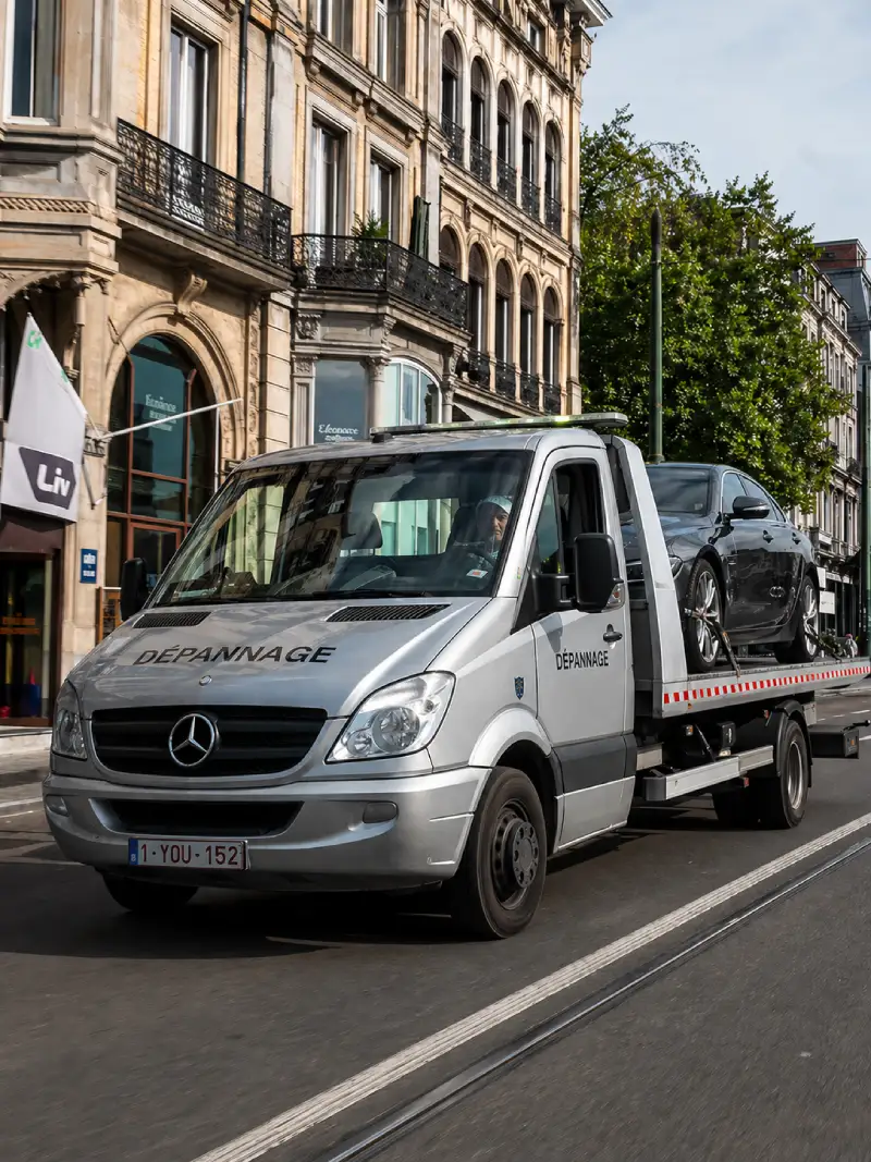 Dépanneuse voiture à Bruxelles