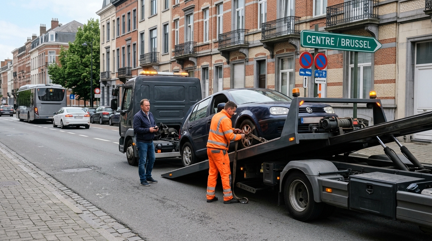 Quand faire appel à une dépanneuse voiture à Bruxelles ?